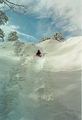 snow sledding